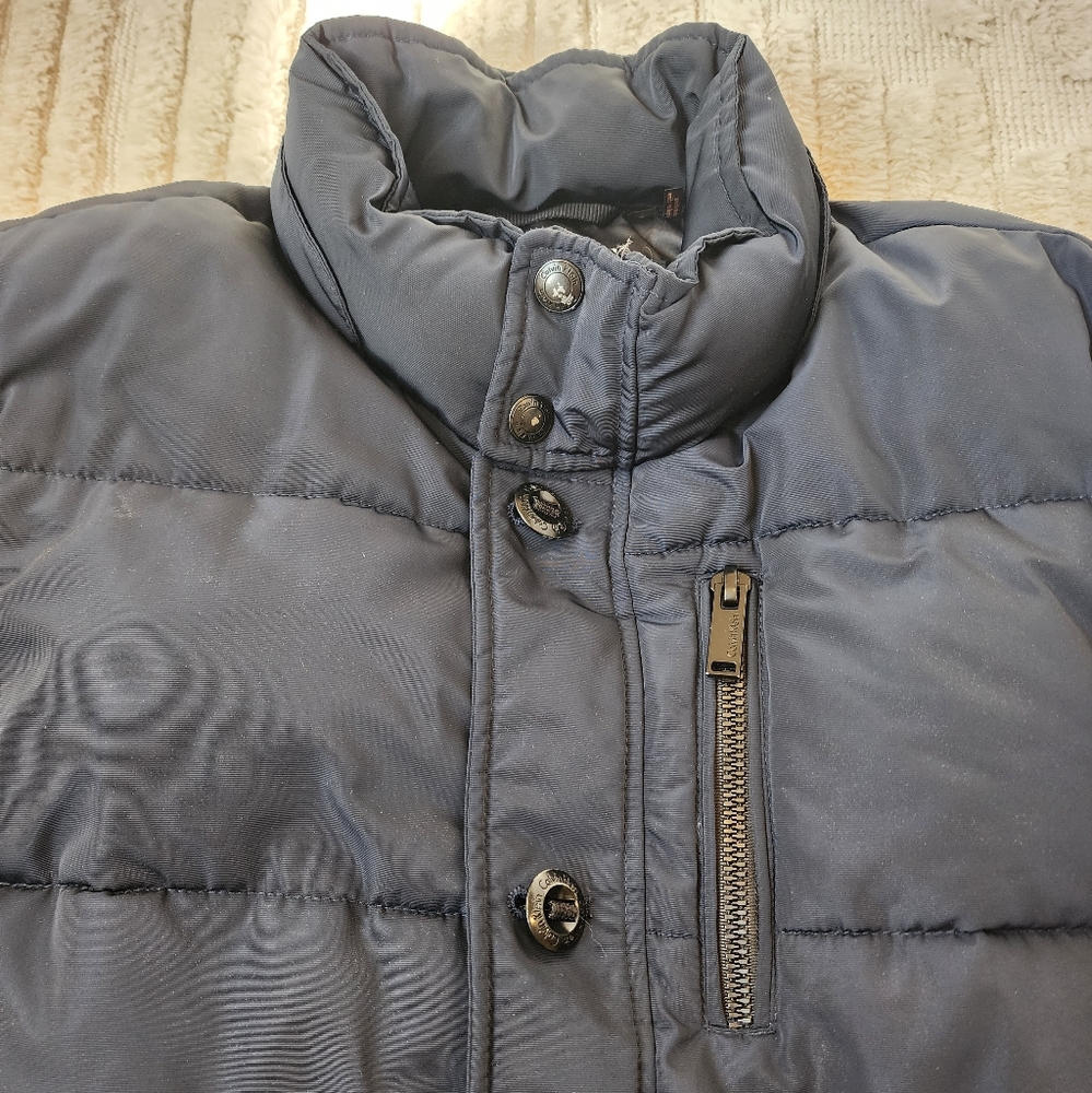 Calvin Klein-Men’s Small Navy Blue puffer jacket.Heavy-duty - Picture 2 of 10